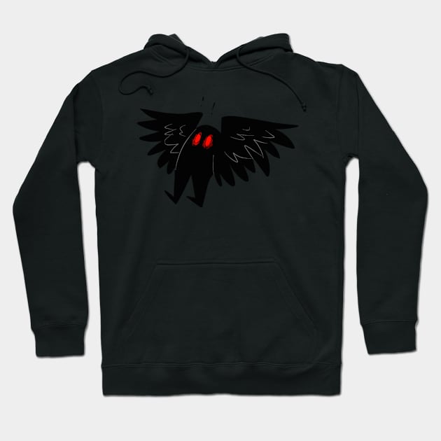 Surprised Mothman Hoodie by Grampyre